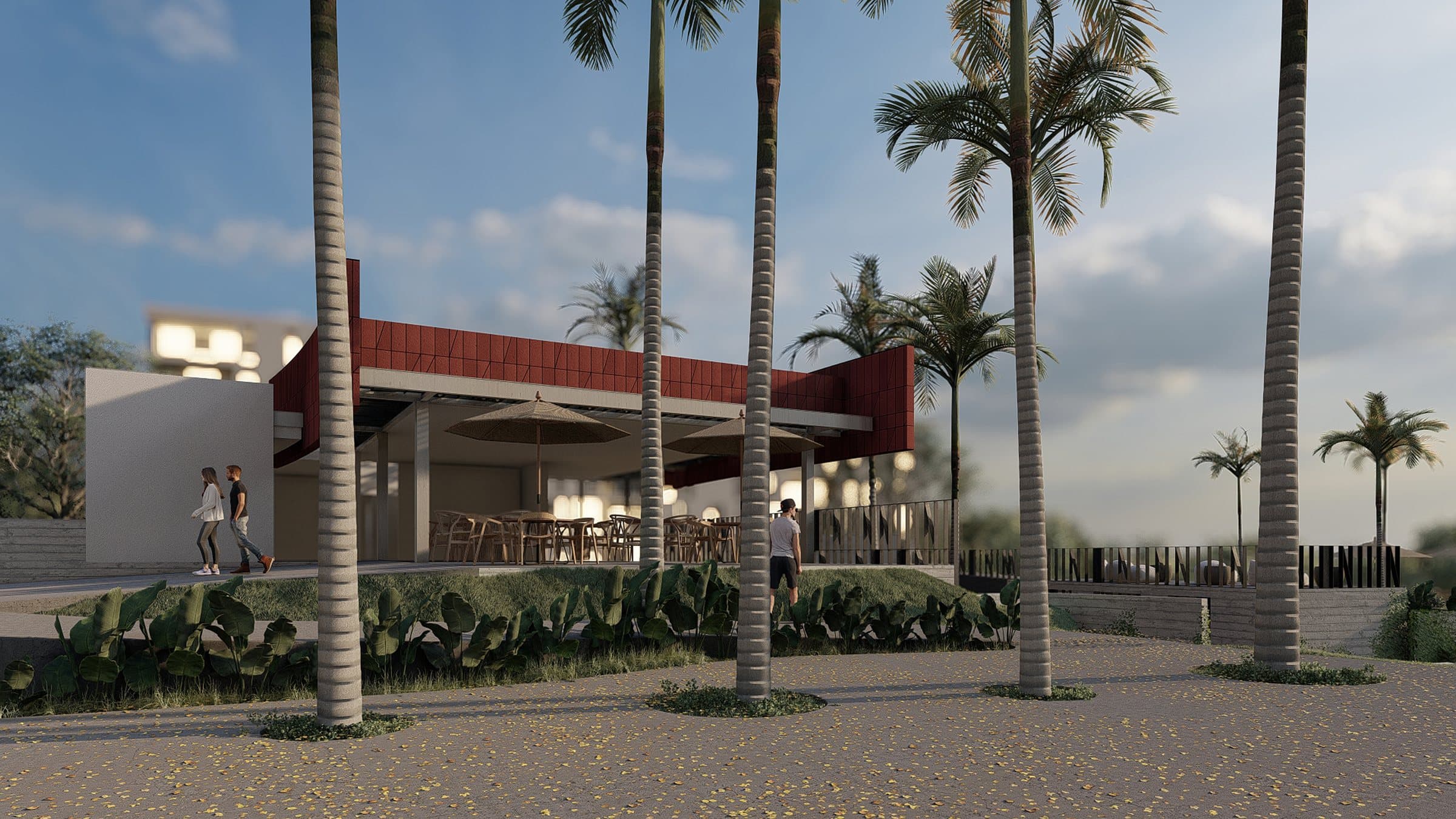 Terraza de la Casa Club