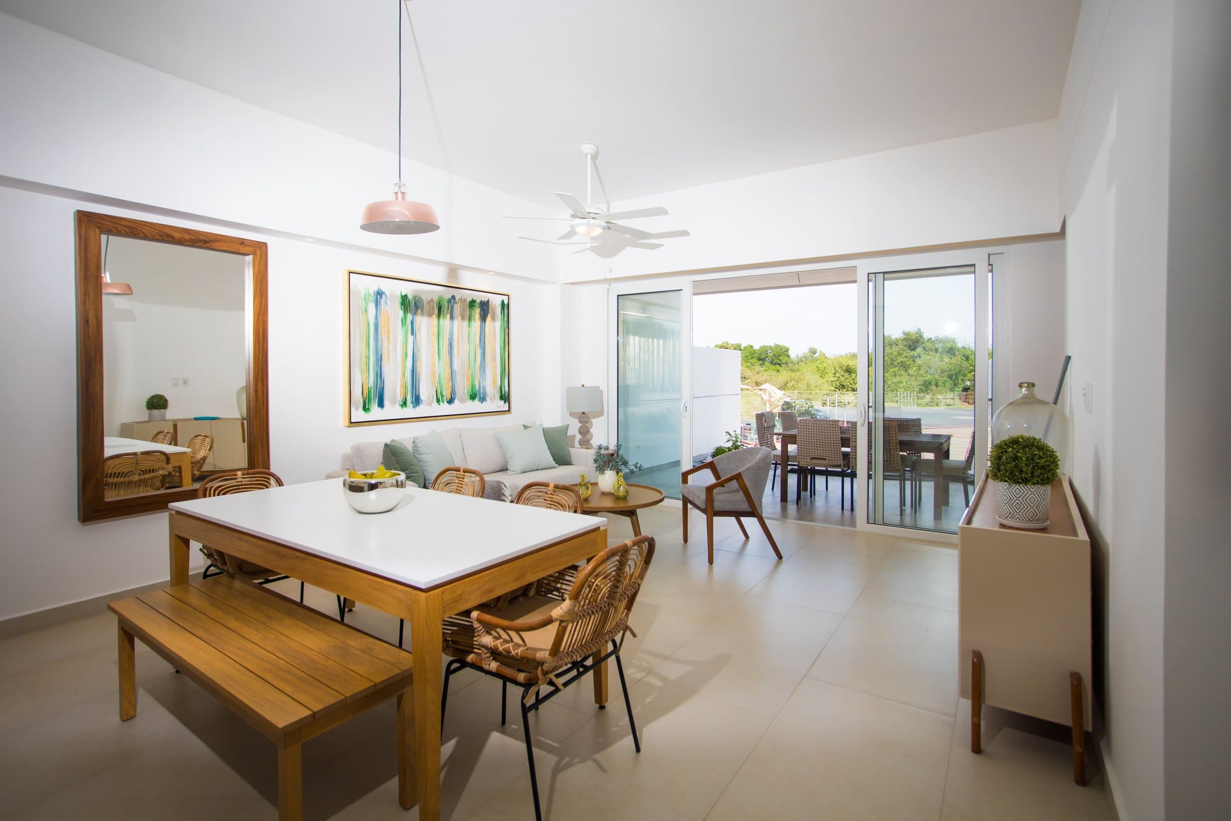 Departamento modelo de 2 recámaras (foto)