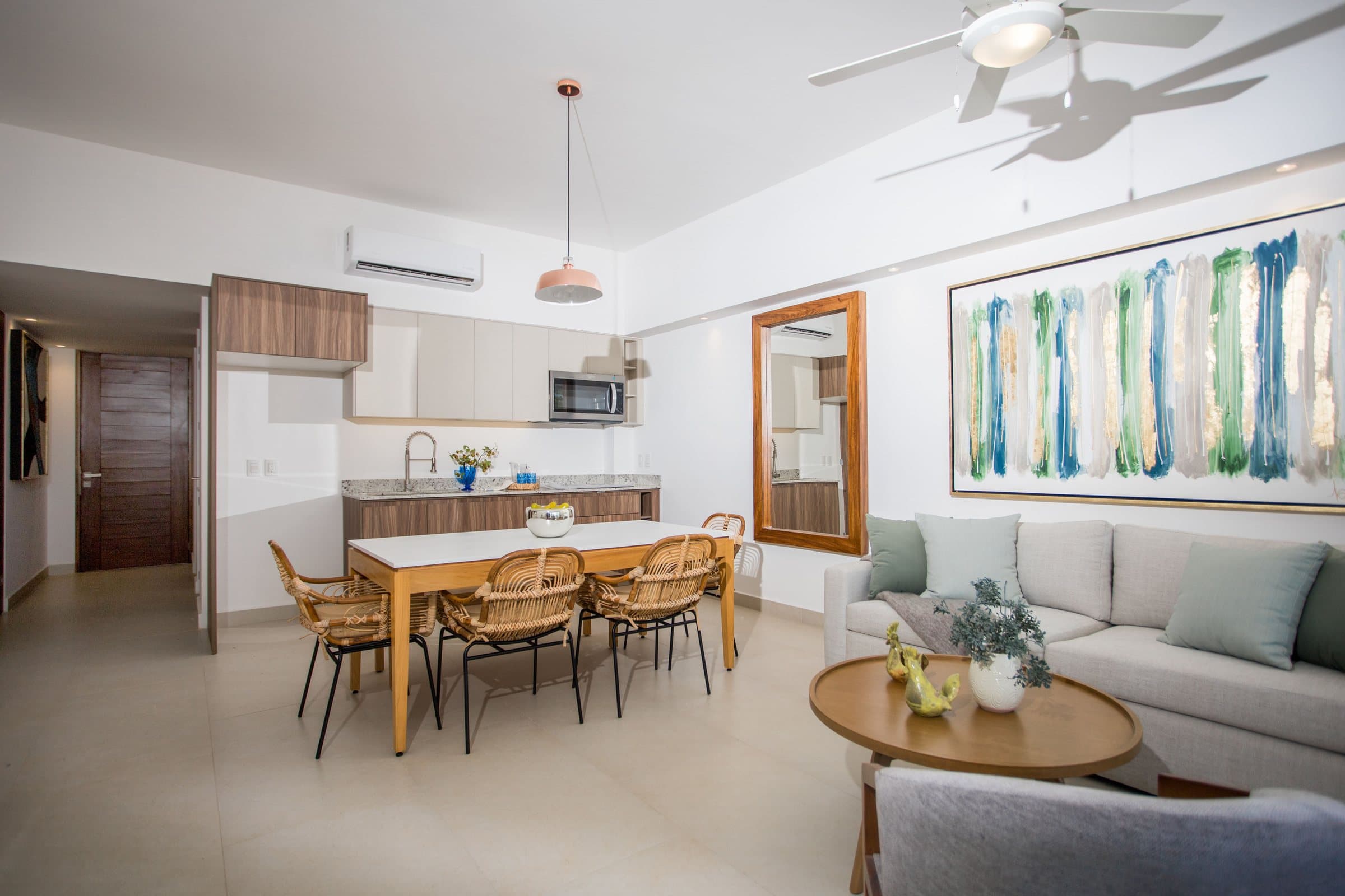 Departamento modelo de 2 recámaras (foto)