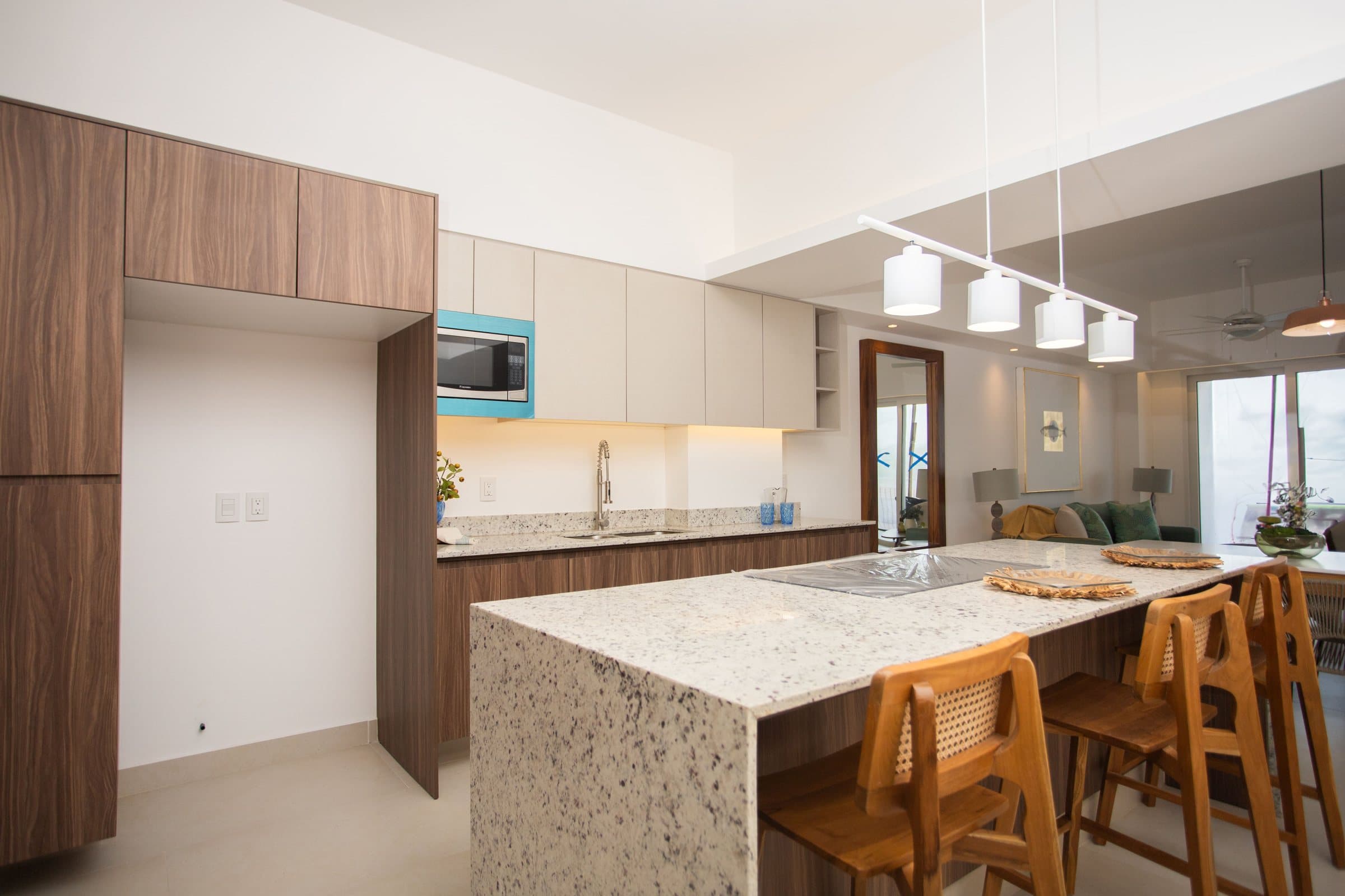 Departamento modelo de 3 recámaras (foto)
