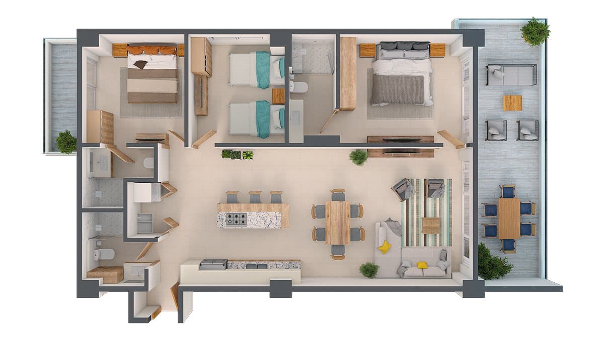 Departamento T1 05