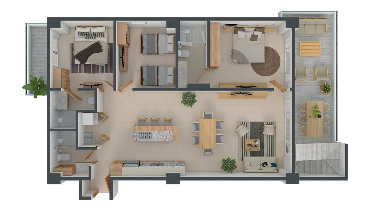 Departamento T2 PH 21